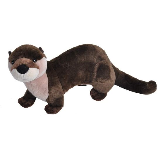 Wild Republic River Otter Plush Soft Toy, Cuddlekins Cuddly Toys, Gifts for Kids 30 cm