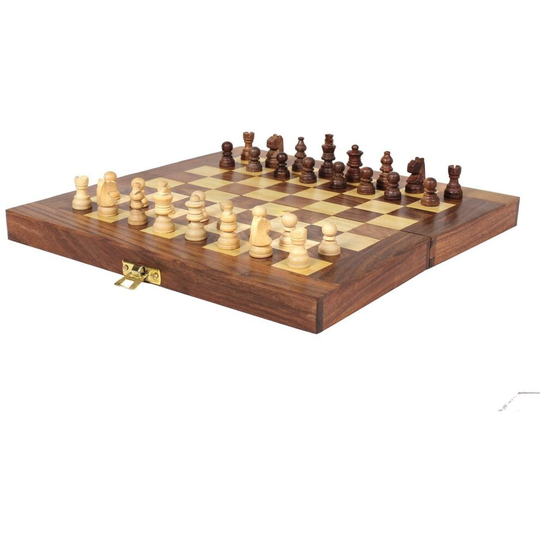 Large Wooden Chess Set Board Game Standard Chess