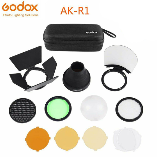Godox AK-R1 Accessories Magnetic Color Filter Diffuser Kit Fr AD200 V1