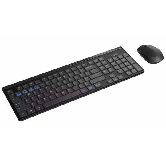 Rapoo 8100M Mouse and Keyboard Deskset Multi-Mode Wireless