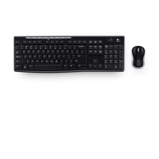 Logitech Wireless Combo Mk270- you get 5