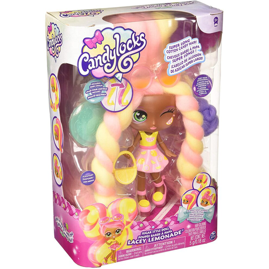 Candy Locks Deluxe Lacey Lemonade Doll, Multi-Colour (Bizak 61921972_2)