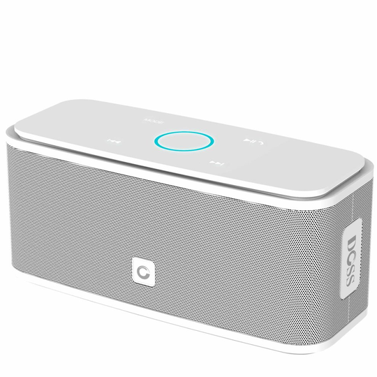 DOSS SoundBox Bluetooth Speaker, Wireless Bluetooth 4.0 Touch Speakers with 12W HD Sound and Bold Bass, Handsfree, 12H playtime for Echo Dot,...