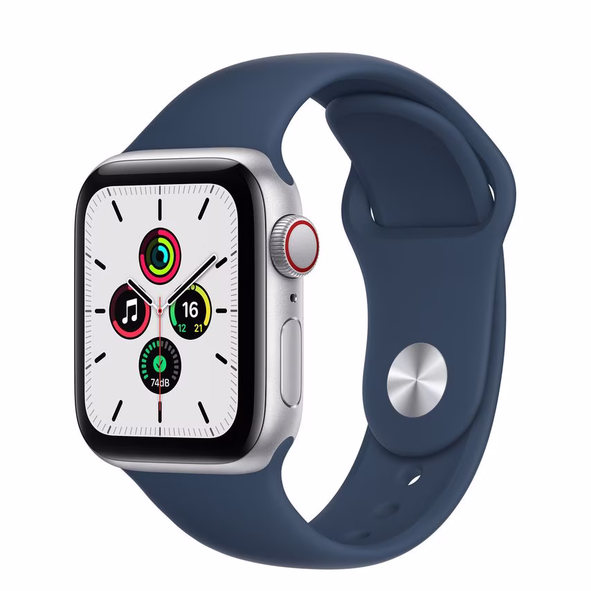 Apple Apple Watch Se 40 Sil Al Ab Sp Cel
