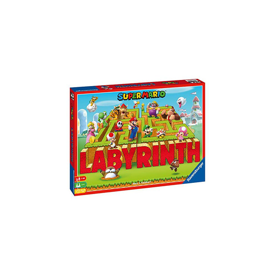 Super Mario Bros Labyrinth - The Moving Maze Family Board Game for Kids age 7 years and up