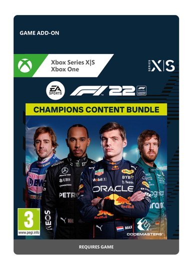 F1 22 Champions Xbox Series X/S & Xbox One Content Bundle