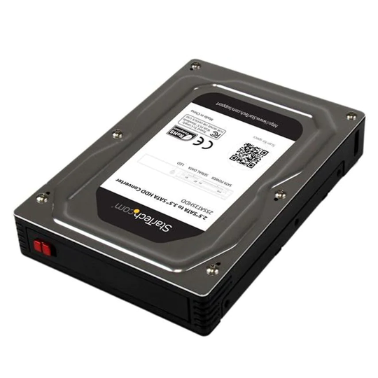 Startech 2.5 to 3.5 SATA HDD Adapter Enclosure- you get 8