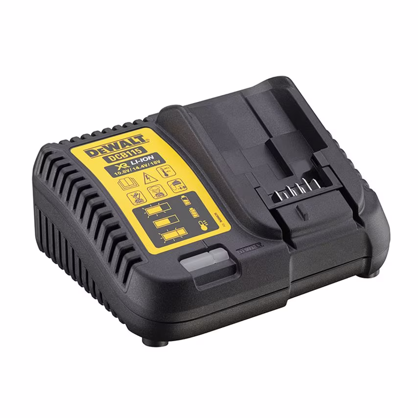 DeWalt DCB115 XR Multi-Voltage Charger 10.8-18V Li-ion DEWDCB115