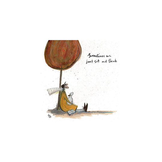 Sam Toft (Sometimes we Just Sit and Think) 30 x 30 x 4cm Canvas Print