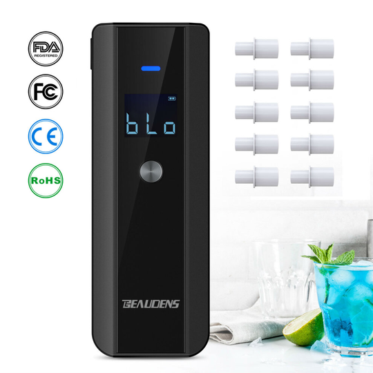 Digital LCD Breathalyzer Breath Test Alcohol Tester Analyzer Detector