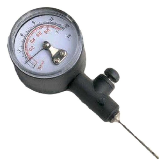 FOOTBALL SPORTS ACCESSORIES SOCCER BALL PRESSURE MEASURING ANALOGUE GAUGE