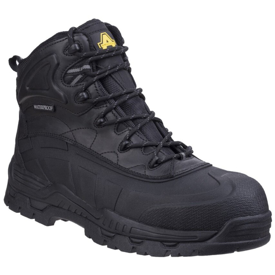 Amblers Safety FS430 Hybrid Waterproof Non-metal Safety Boots Black Size 11