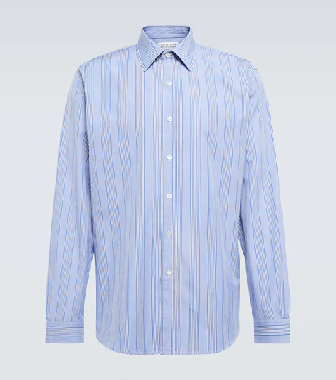 Striped cotton shirt
