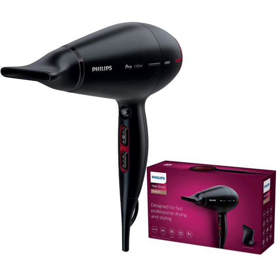 Philips Pro HPS910/00 - Professional Hair Dryer, AC Motor, Ionic