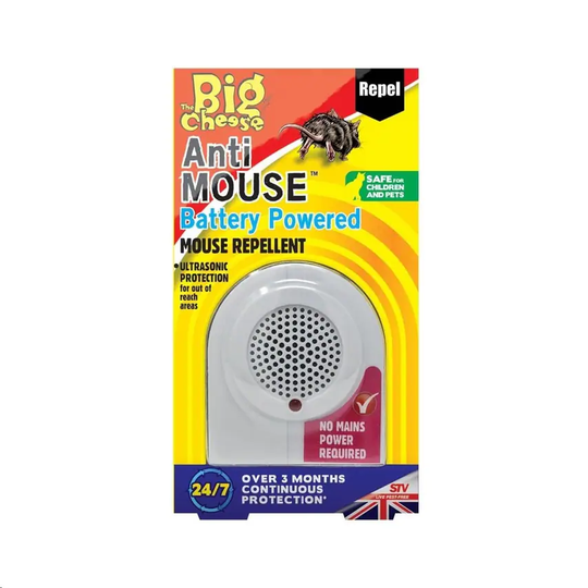 Big Cheese Big Cheese Anti Mouse Battery Powered Mouse Repellent {STV820}