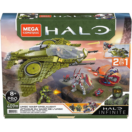 Mega Construx Halo UNSC Wasp Playset