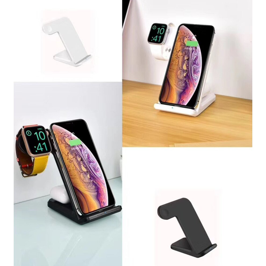 For iPhone / Watch / Pods - COTEetCI WS-18 Multi Device Wireless Charger
