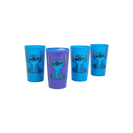 Disney 815279 Lilo & Stitch Color Changing Cup, Pack of 4