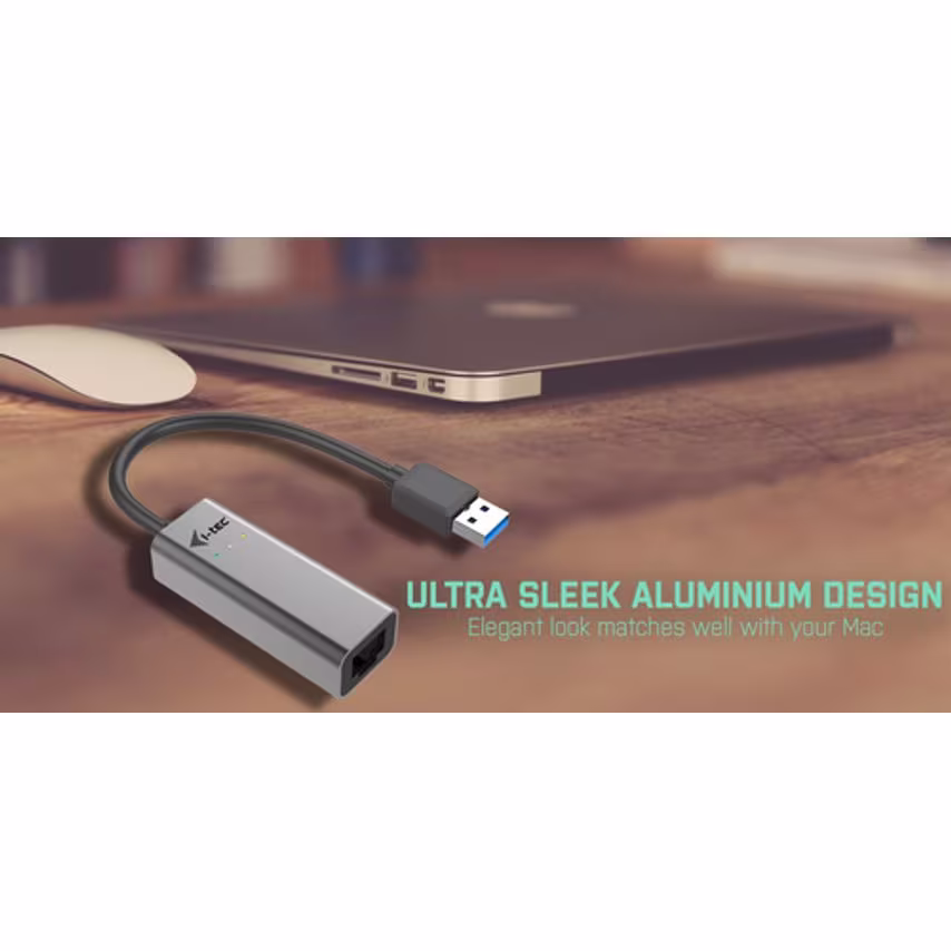 I I-Tec Usb 3.0 Metal Glan Adap. 3G60097- you get 10