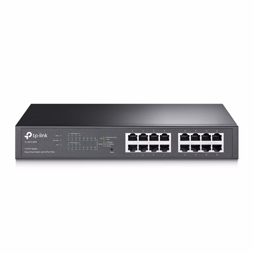 TP Link 16 Port GB Desktop Switch with 8x PoE