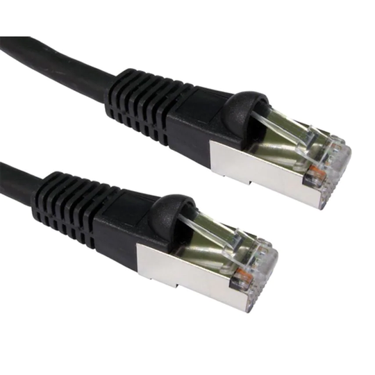 Cables Direct 6 Cables 6A Sstp-lsoh Cable Black