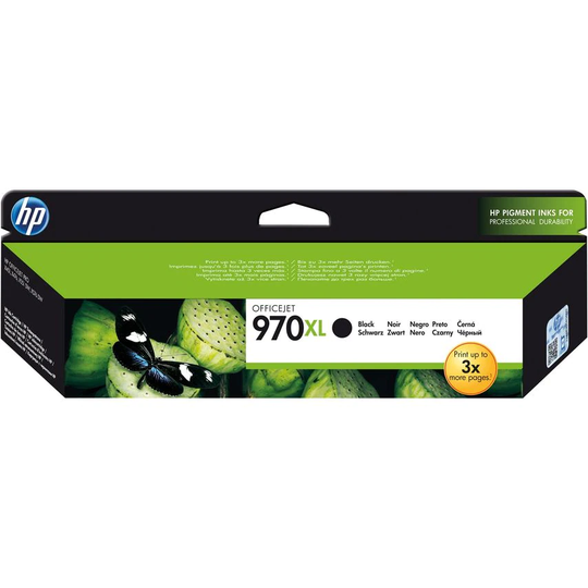HP HP 970XL Black Standard Capacity Ink Cartridge 250ml - CN625A