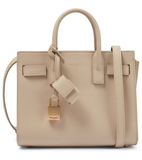 Sac De Jour Nano leather tote bag