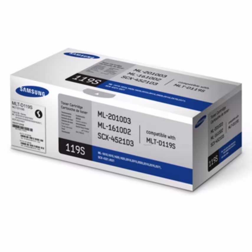 HP Samsung Samsung MLTD119S Black Toner Cartridge 2K pages - SU863A