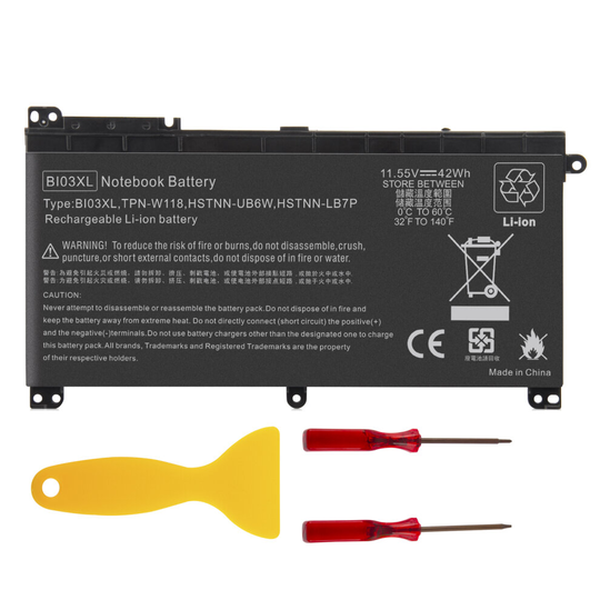 BI03XL ON03XL Battery for HP Pavilion X360 13-U M3-U Stream 14-AX HSTNN-UB6W 915486-855 TPN-W118