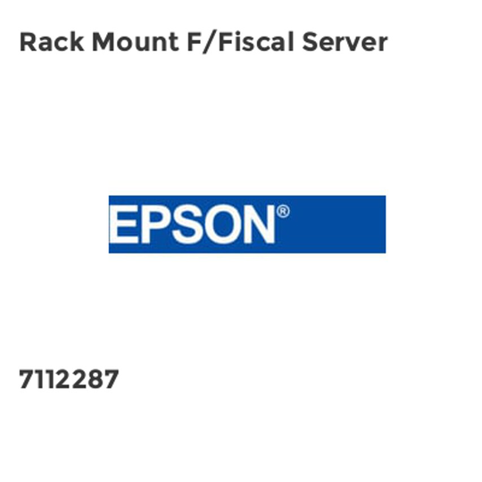 Epson Rack Mount F/Fiscal Server- you get 3