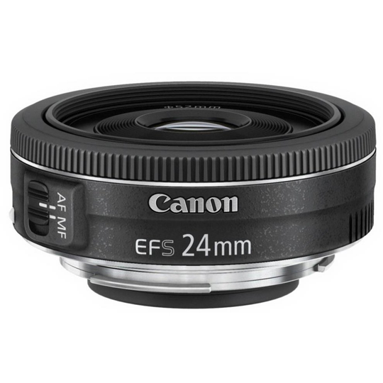 Canon EF-S 24mm f/2.8 STM Wide lens Black