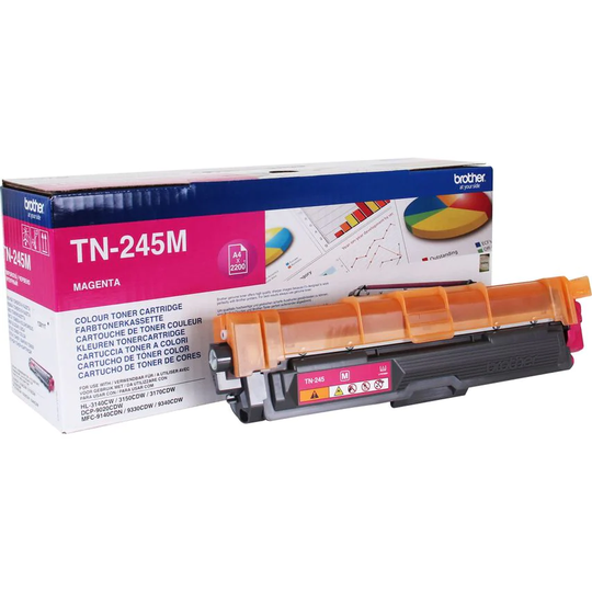 Brother Brother Magenta Toner Cartridge 2.2k pages - TN245M