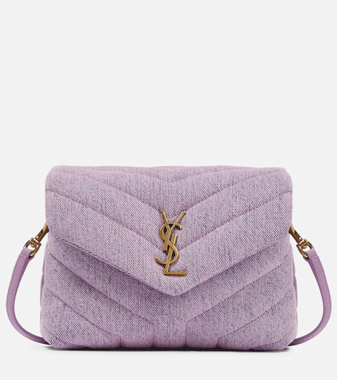 Loulou Toy denim shoulder bag