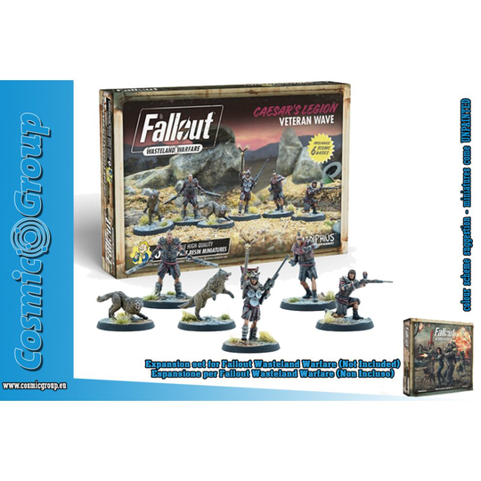 Modiphius Fallout Wasteland Warfare New Vegas Caesars Legion Veterans