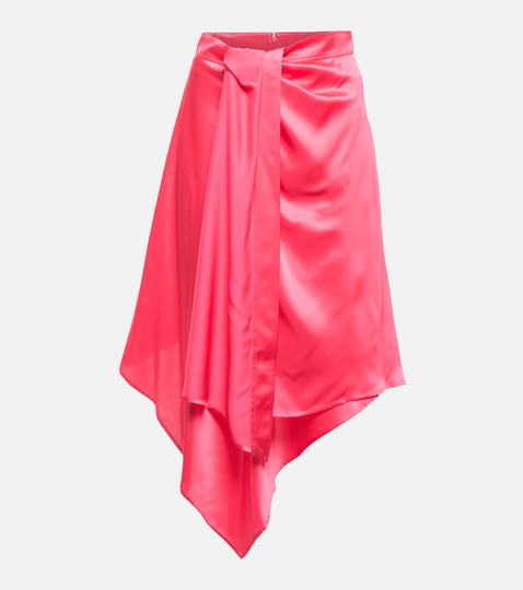 Asymmetric miniskirt