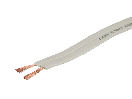 16AWG Pure Copper Flat Speaker Wire | Planate Series | 15 m (50 ft)