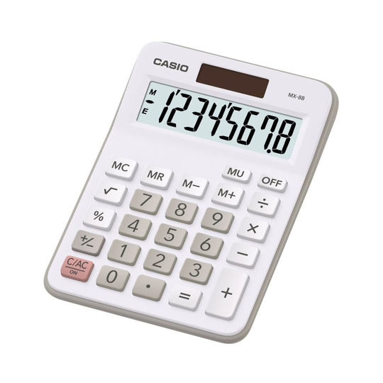 Casio MX8 Desktop Calculator 8 Digit Display