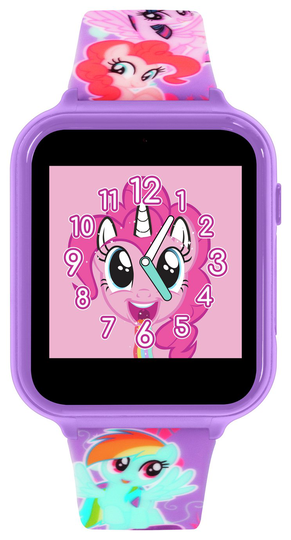 Hasbro My Little Pony Kid's Pink Silicone Strap Smart Watch