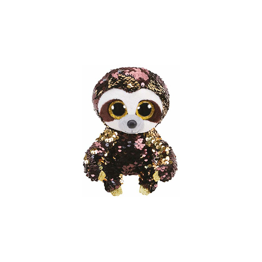 TY Flippable Sequins Dangler Sloth Beanie