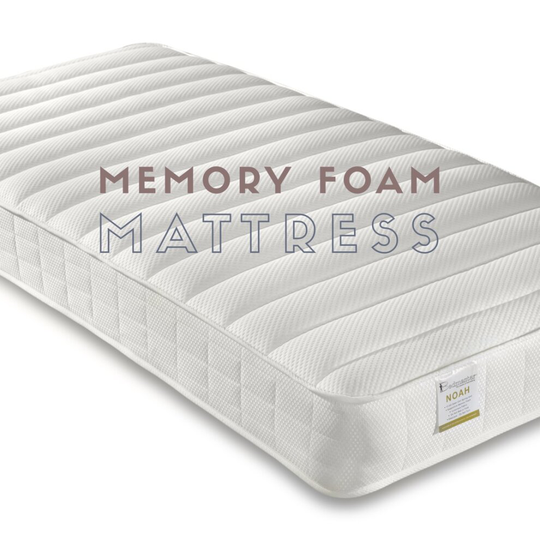 (Single) Noah Memory Foam Low Profile Spring Mattress