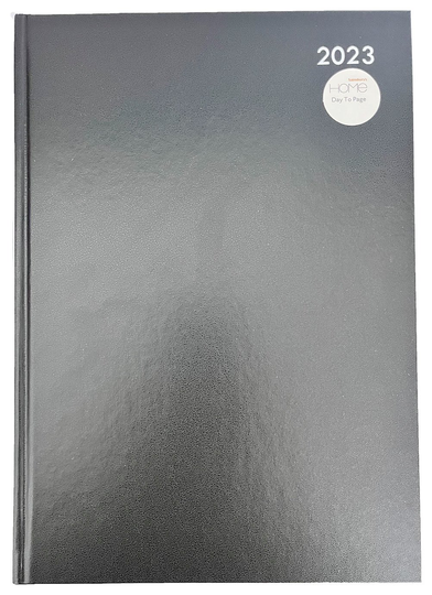 Argos Home Large Black Day To Page Diary