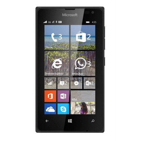 (Unlocked, Black) Microsoft Lumia 435 Single Sim | 8GB | 1GB RAM