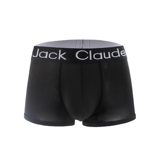 (Black, L) Jack Claude Mens No Odour Underwear Boxer Trunks