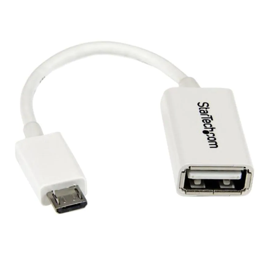 Startech 5in Micro USB to USB OTG Host Adapter MF