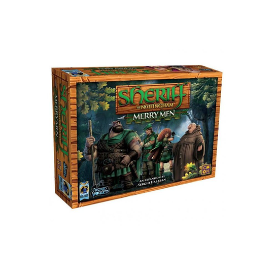 Arcane Wonders AWGDTE01SNX1 Sheriff of Nottingham Merry Men Card Game