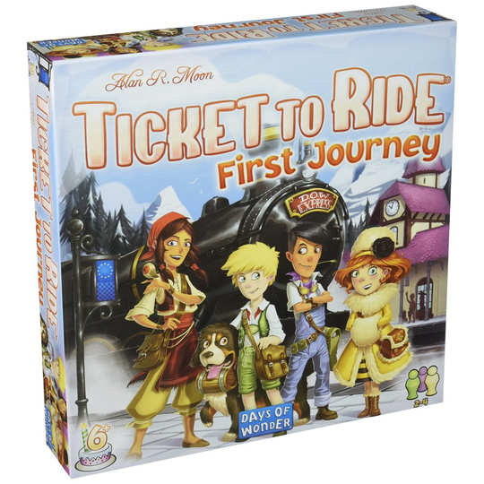 Days of Wonder DOW720027 Ticket to Ride Europe: First Journey