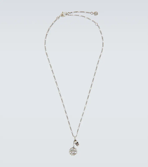 Seal and skull necklace