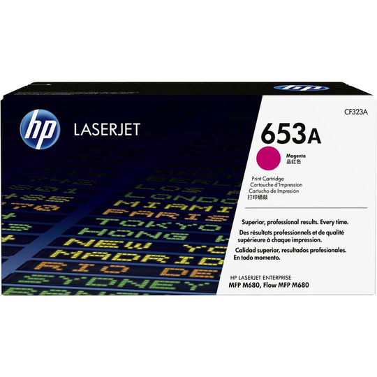 HP 653A Magenta Standard Capacity Toner 16.5K pages for Color LaserJet Enterpris