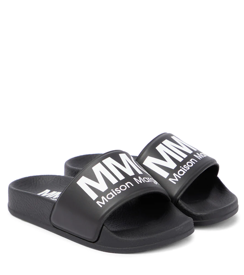 Logo rubber slides