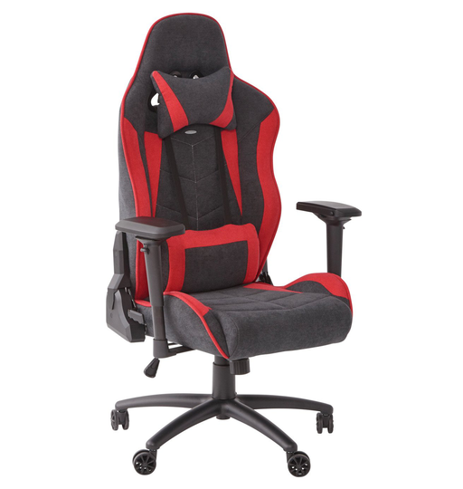 X Rocker Siena Fabric Office Gaming Chair - Red